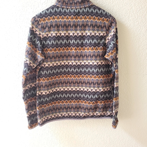 Green Fleece Pullover Recycled Polyest 